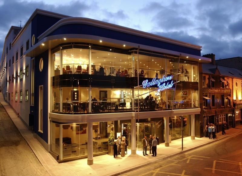 McGettigans Hotel  Letterkenny Exteriör bild